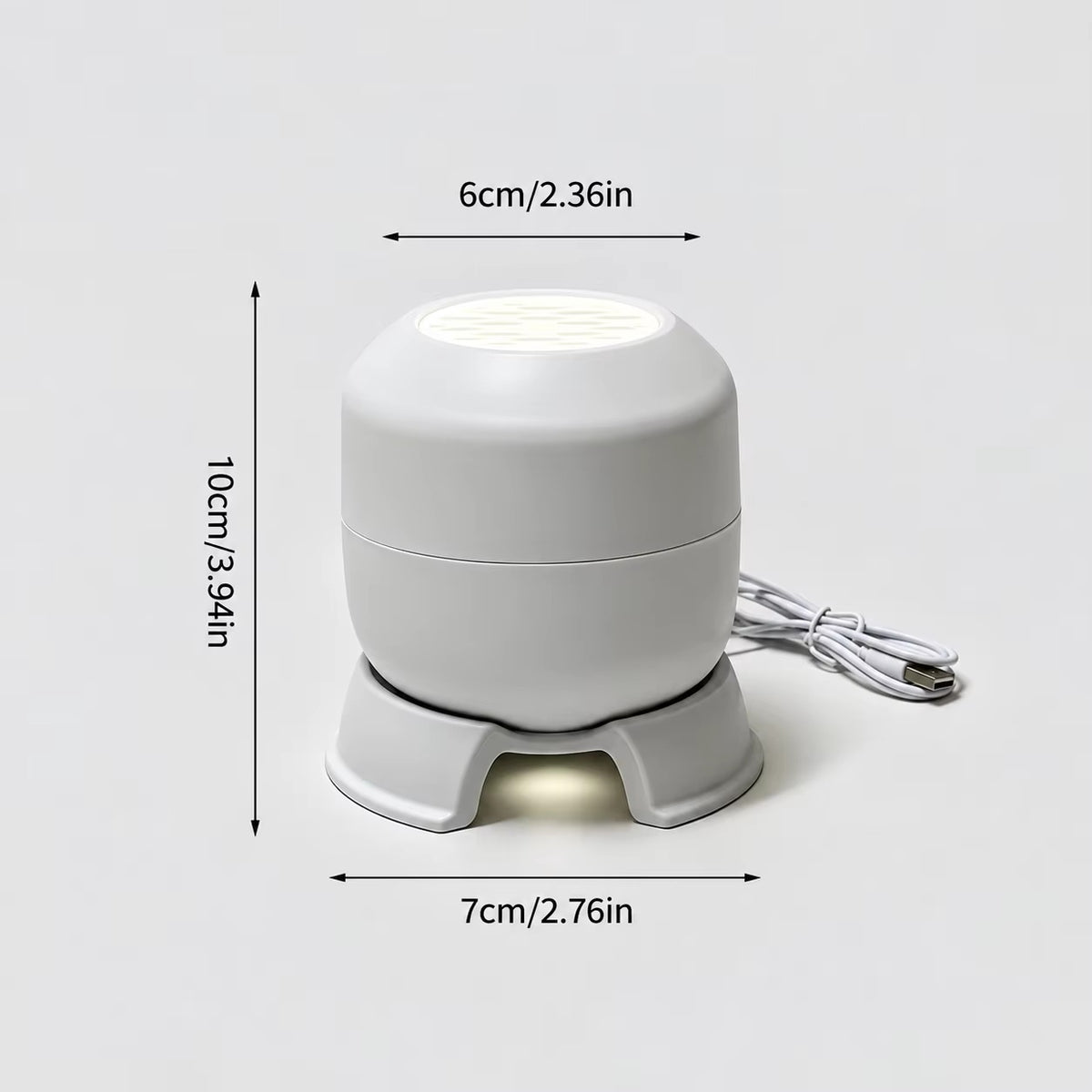 Projecteur de Noël blanc, référence du fournisseur
